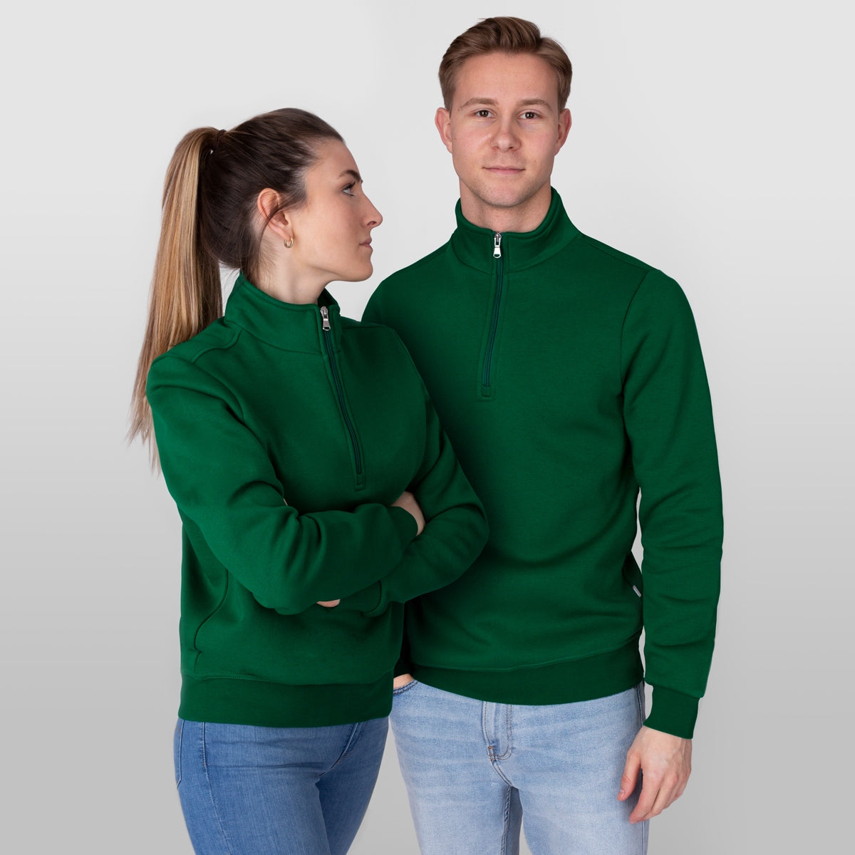 JAKO Zip top Bliuzonas Organic