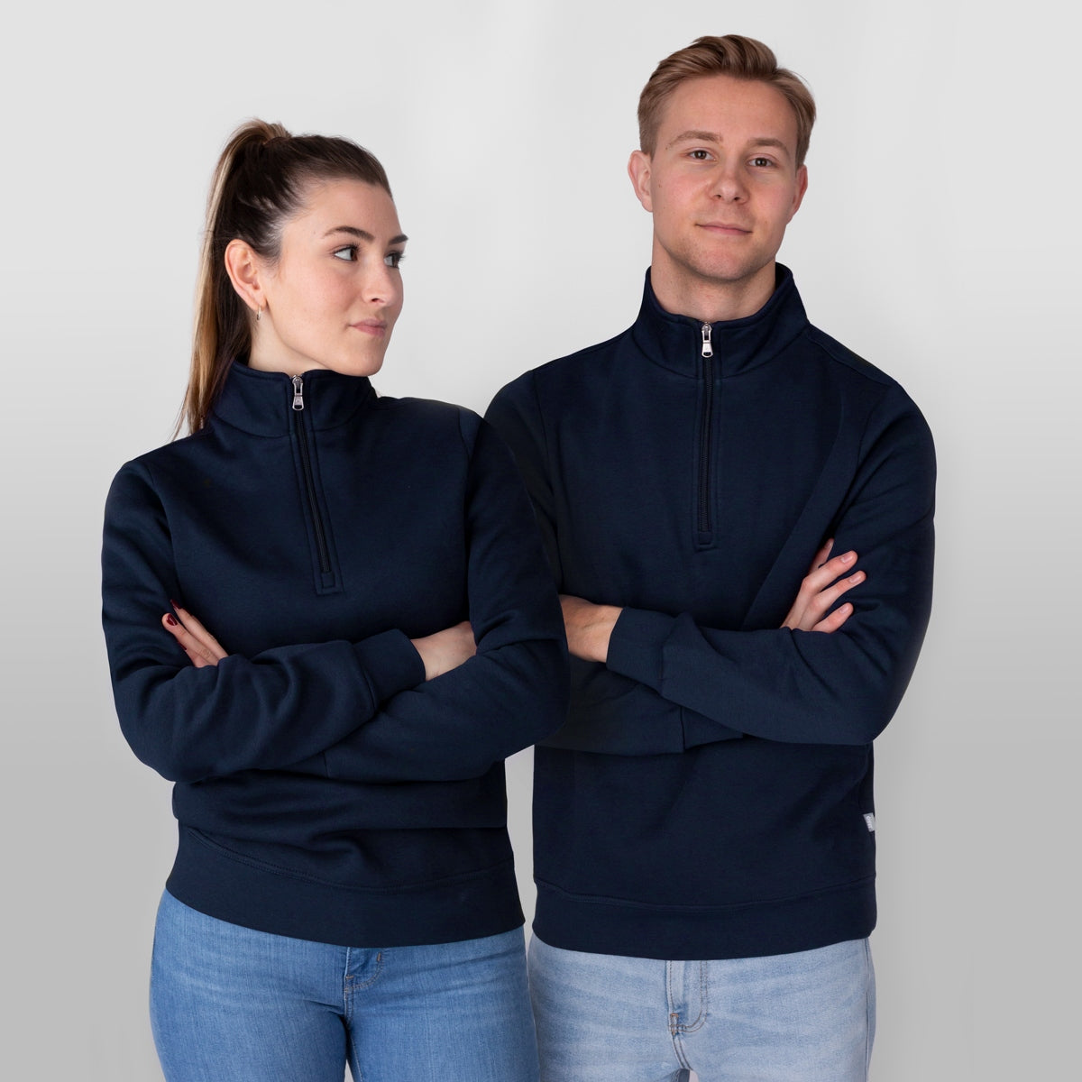 JAKO Zip top Bliuzonas Organic