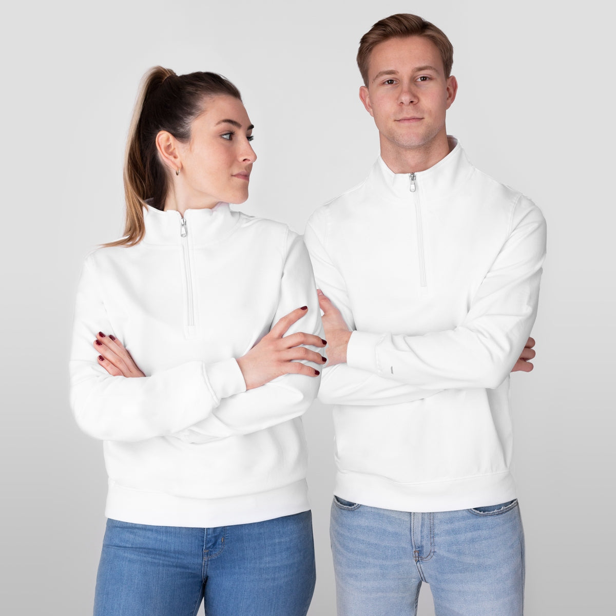 JAKO Zip top Bliuzonas Doubletex
