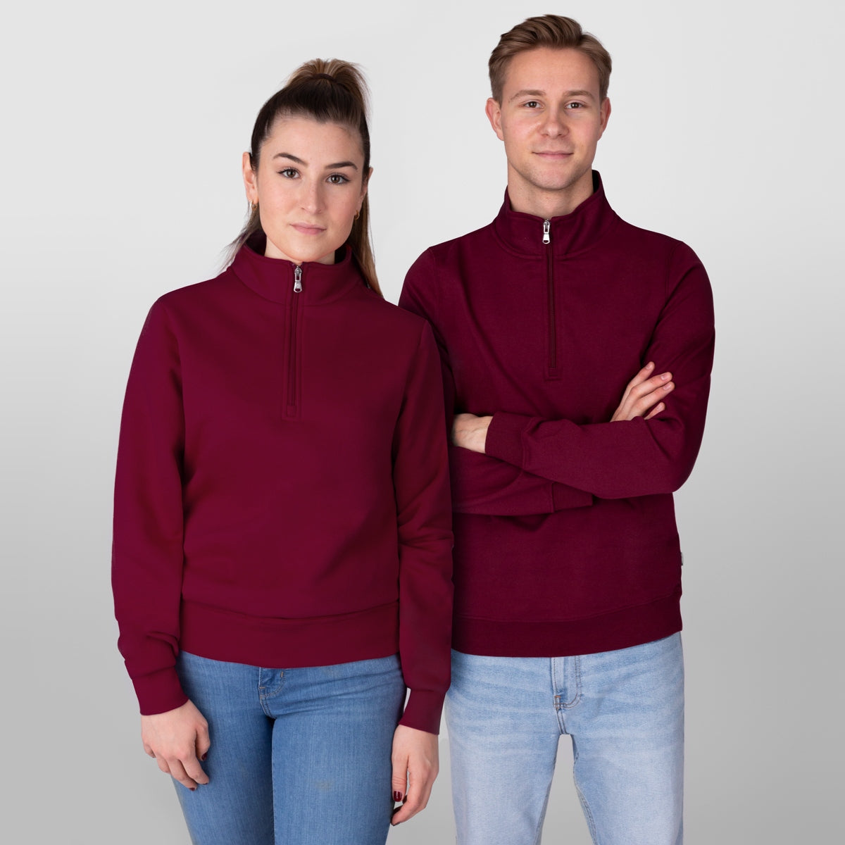 JAKO Zip top Bliuzonas Doubletex