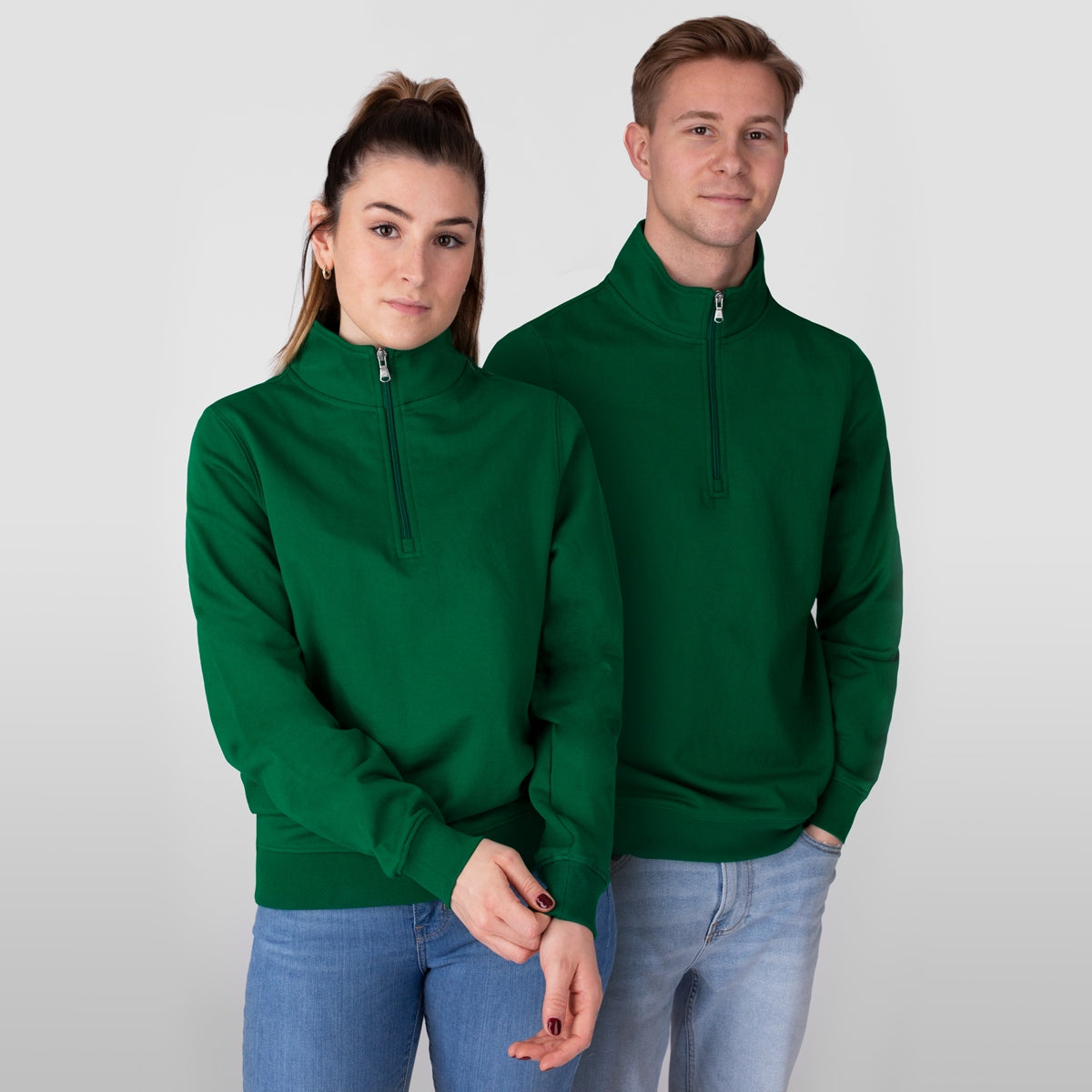 JAKO Zip top Bliuzonas Doubletex