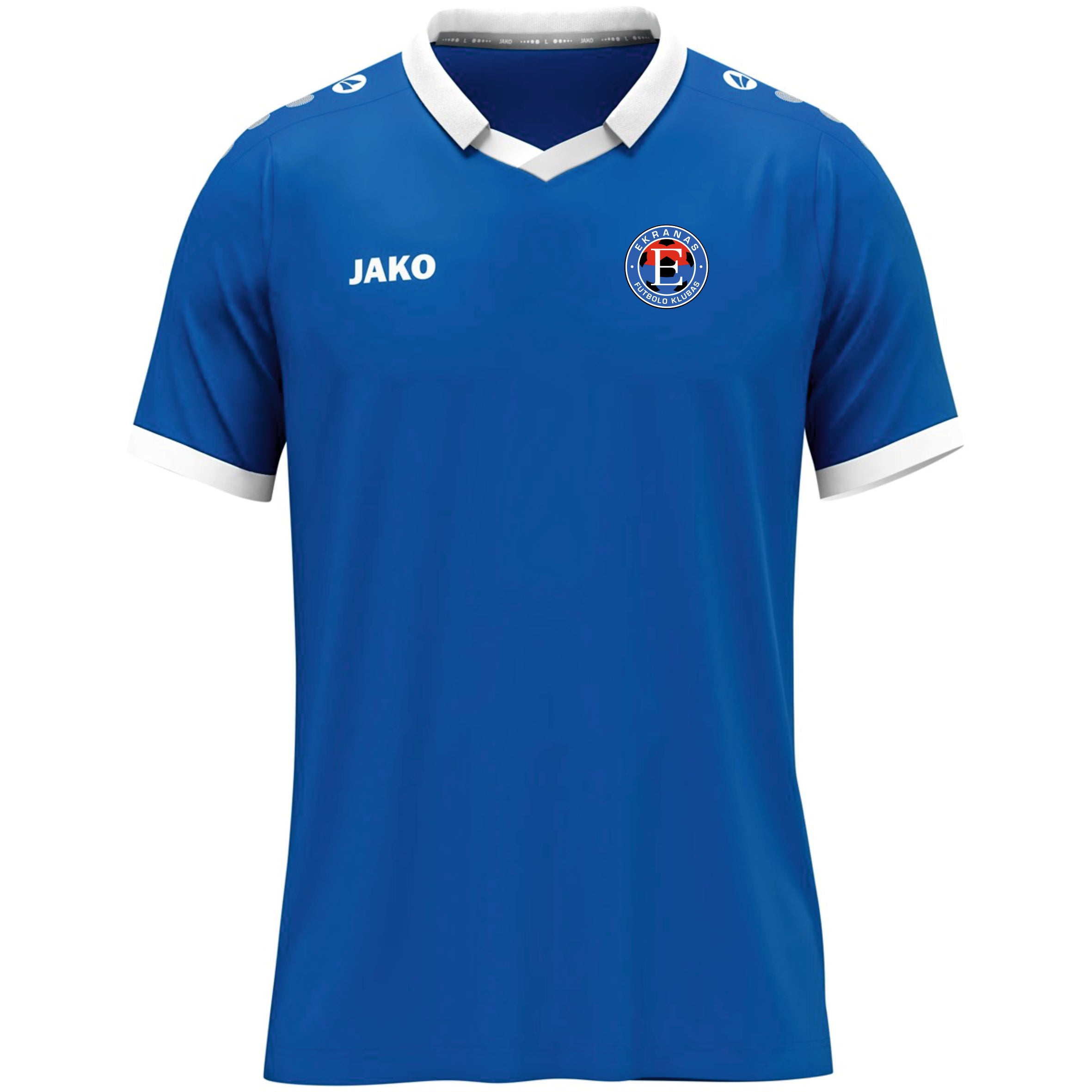 FK EKRANAS Varžybiniai Marškinėliai Su Klubo Logotipu, Vardu Ir Skaičiumi